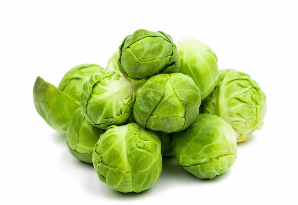 Bunch of Brussels sprouts