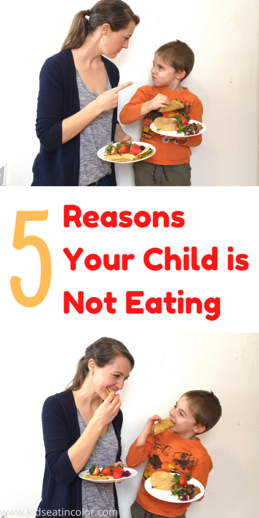 How We Got Our 5 Year Old to Eat Without Making a Mess with