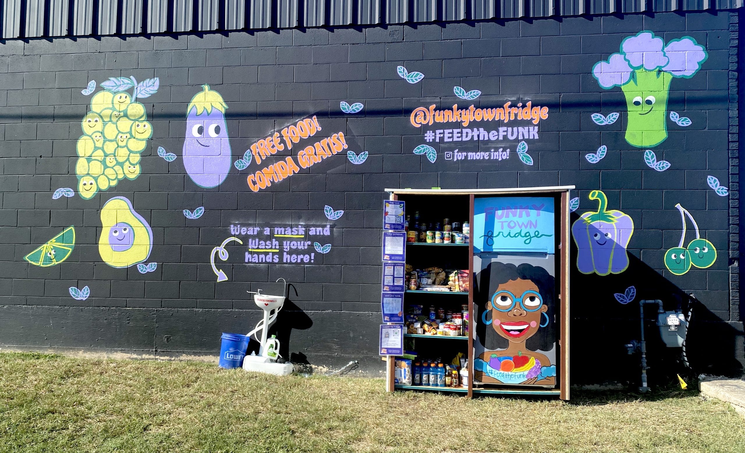 Meet Funky Town Fridge: An Organization with a Cause as Cool as Its Name