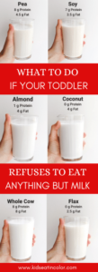 What to Do If Your Toddler is Refusing to Eat Anything But Milk - Kids