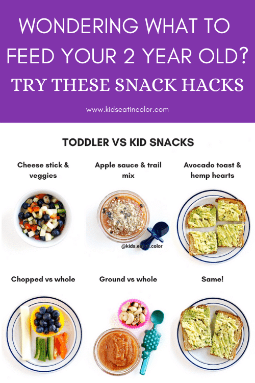 Easy Feeding Guide: What Two -Year-Olds Eat - Kids Eat in Color