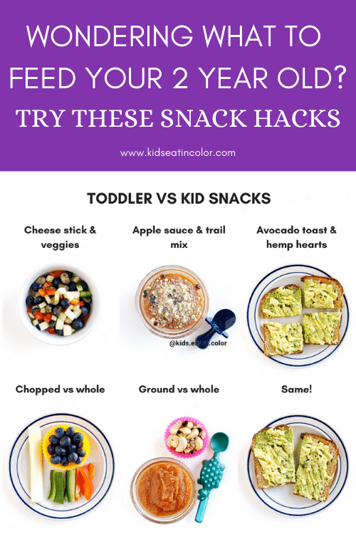 Easy Feeding Guide What Two Year Olds Eat Kids Eat In Color