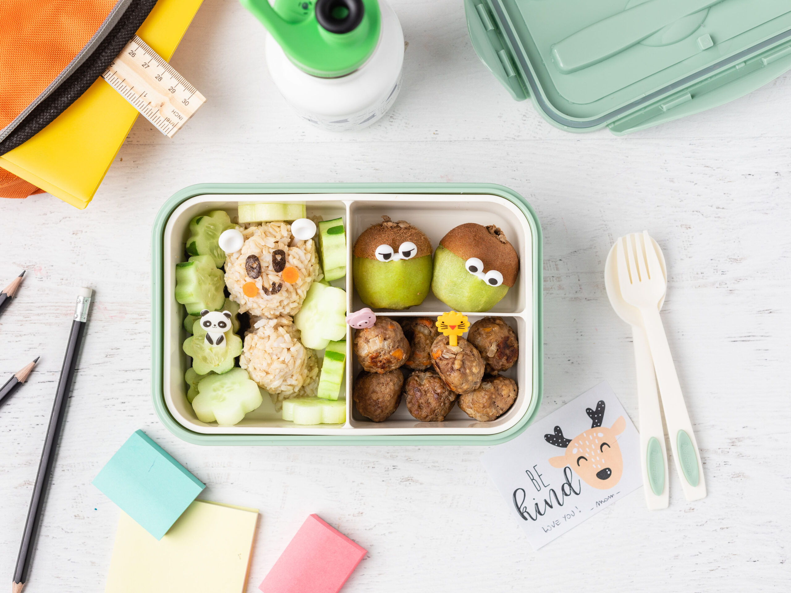 BulgogiMeatballs- lunchboxes