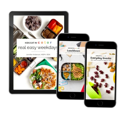 Real Easy Weekdays Kids Eat in Color