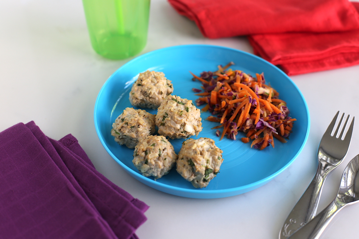 Easy Albondigas Meatball Recipe with Jicama Slaw Kids Eat in Color