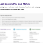 Everyday Snacks - Mix and Match list preview