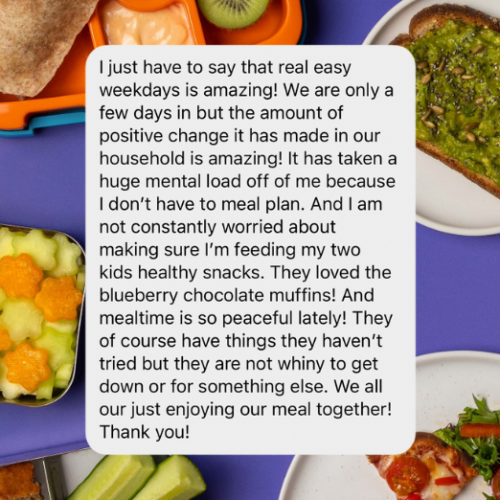 Real Easy Weekdays Save 15 Kids Eat in Color