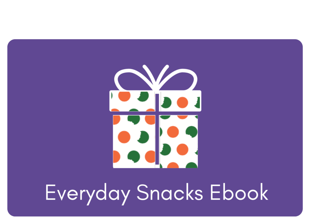 Everyday Snacks Ebook Gift Card Kids Eat in Color