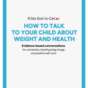 how to talk to your child about weight and health