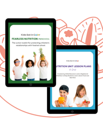 Fearless Nutrition Preschool Parent Toolkit + K-2nd Unit Study Cover
