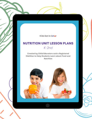 K-2nd Nutrition Unit Study