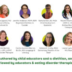 K-2nd Authored by child educators and a dietitian, and reviewed by educators & eating disorder therapists.