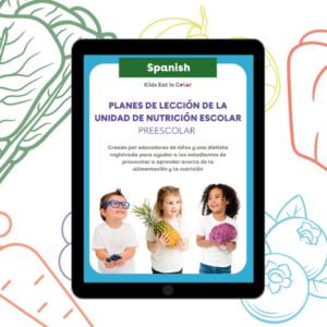 SPANISH Nutritional Unit for Preschool and Homeschool