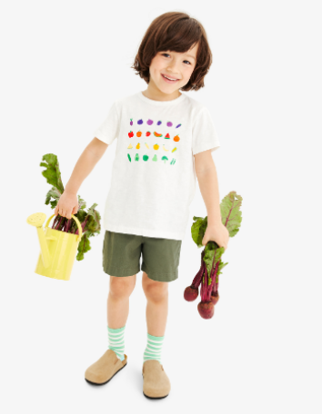 100% organic Tees from Primary and KEiC